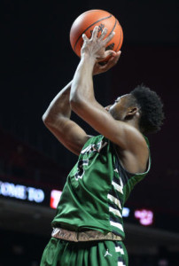 Ridley's Brett Foster goes up for a shot during the Green Raiders' loss to Plymouth-Whitemarsh, 44-41, in the District One Class AAAA semifinals at Temple's Liacouras Center. (Tom Kelly IV)